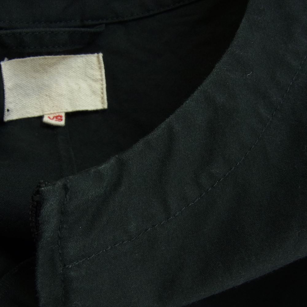 ヨーコサカモト 20AW WORK HALF ZIP PULLOVER ワーク ハーフジップ プルオーバー ジャケット シャツ ブラック系 L【中古】