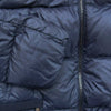 MONCLER モンクレール 21AW G20931A00115 国内正規品 BOED ロゴワッペン ファー付き ダウン ジャケット ネイビー系 00【中古】