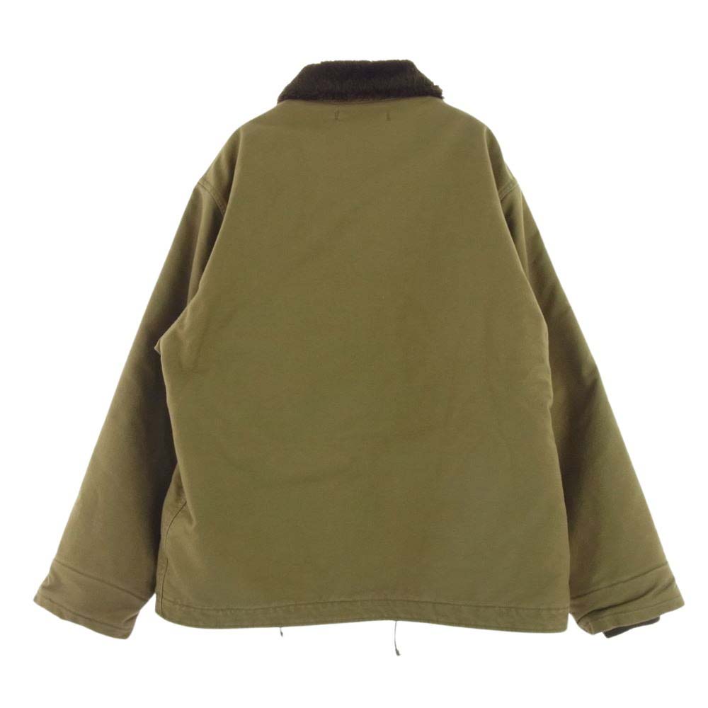 WACKO MARIA ワコマリア 22AW 22FW-WMO-ML19 N-1 DECK JACKET TYPE2 デッキジャケット オリーブグリーン系 L【中古】