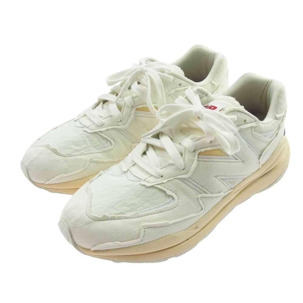 NEW BALANCE ニューバランス M5740DMP Protection Pack プロテクション パック ウェーブデザイン ローカット スニーカー ホワイト系 30cm【中古】