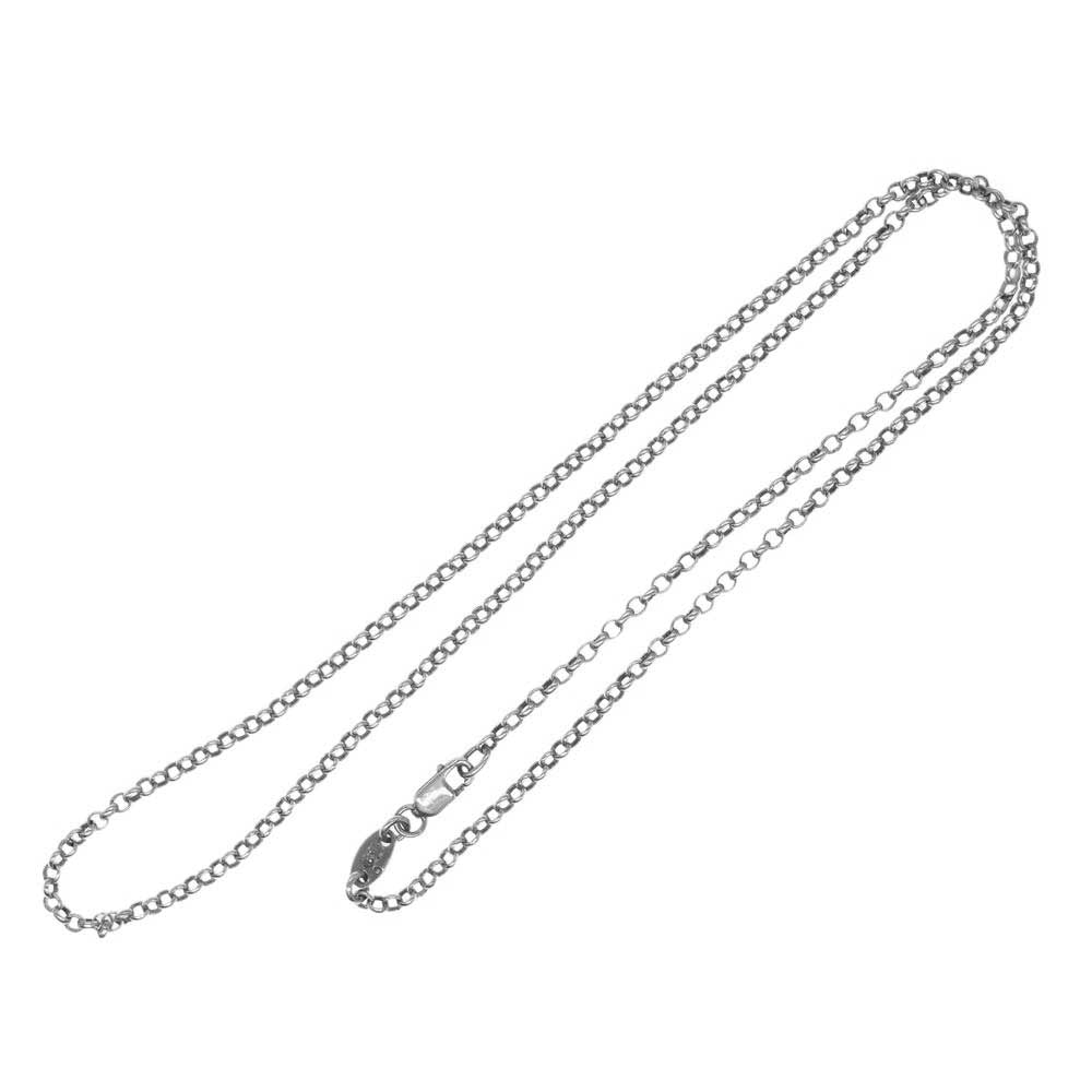 CHROME HEARTS クロムハーツ（原本無） NECKCHAIN R20inch ロールチェーン ネックレス 20インチ シルバー系【中古】