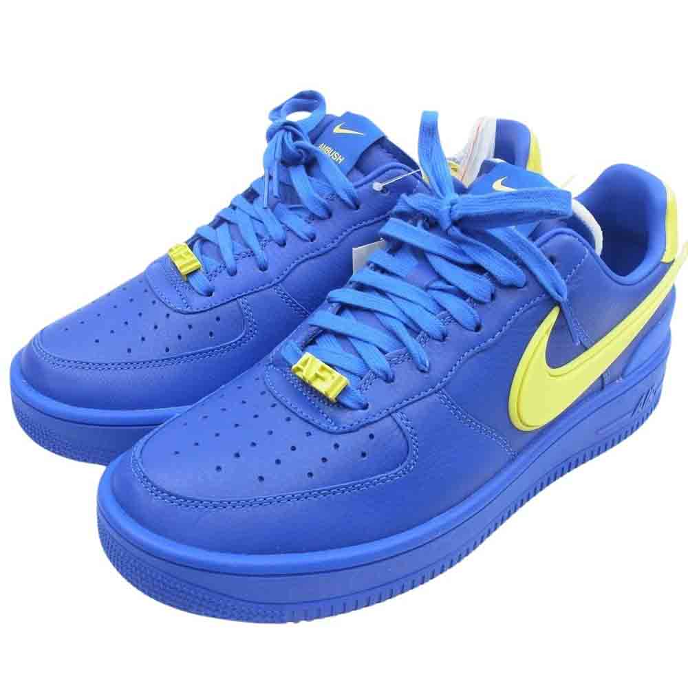 NIKE ナイキ DV3464-400 × AMBUSH AIR FORCE 1 LOW Game Royal アンブッシュ エアフォース1 ローカット スニーカー ブルー系 27.5cm【極上美品】【中古】