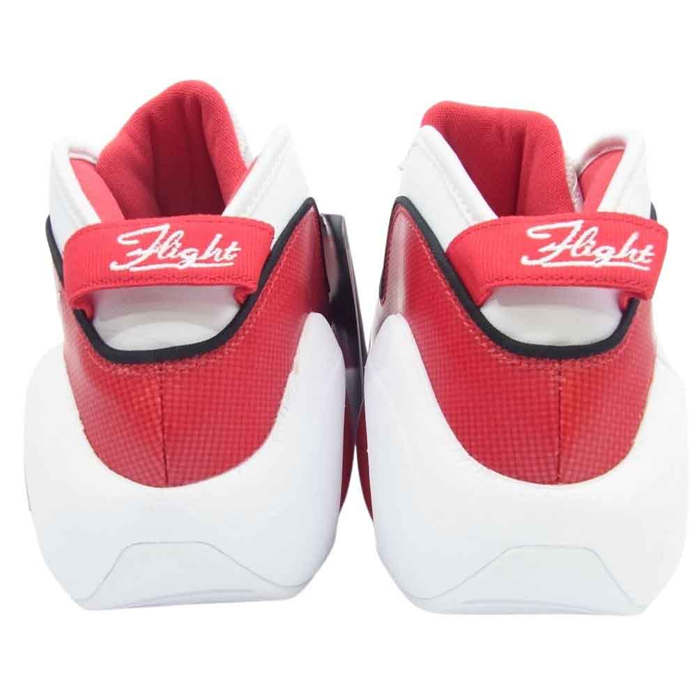 NIKE ナイキ DX1165-100 AIR ZOOM FLIGHT 95 TRUE RED エアズームフライト トゥルーレッド ハイカット スニーカー ホワイト系 レッド系 27.5cm【新古品】【未使用】【中古】