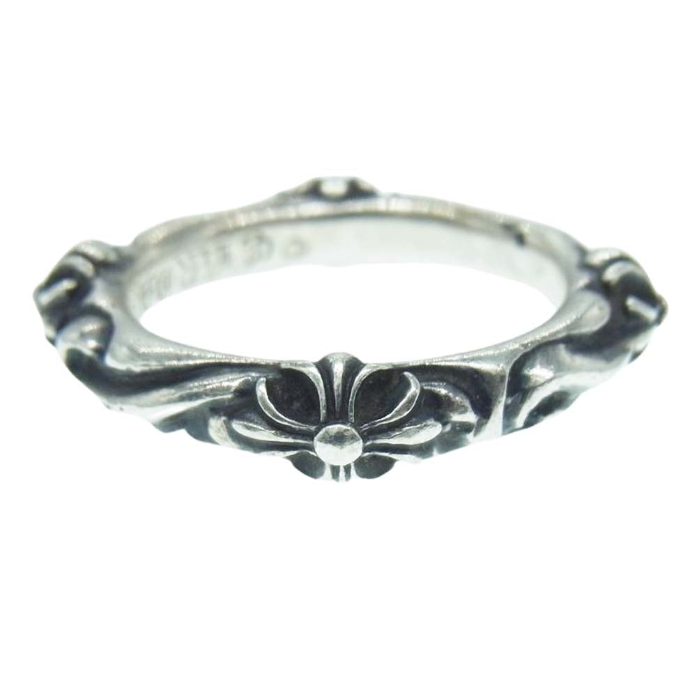 CHROME HEARTS クロムハーツ（原本無） SBT BAND SBT バンド リング シルバー系 22号【中古】