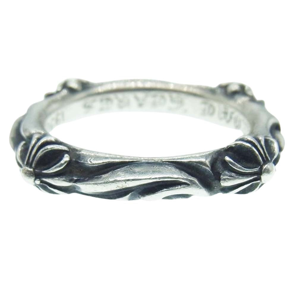 CHROME HEARTS クロムハーツ（原本無） SBT BAND SBT バンド リング シルバー系 22号【中古】
