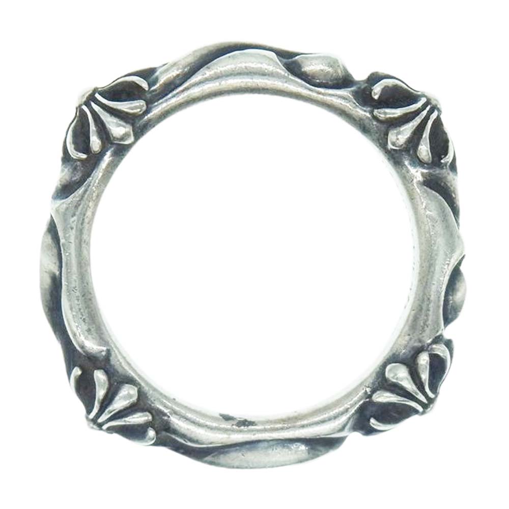 CHROME HEARTS クロムハーツ（原本無） SBT BAND SBT バンド リング シルバー系 22号【中古】