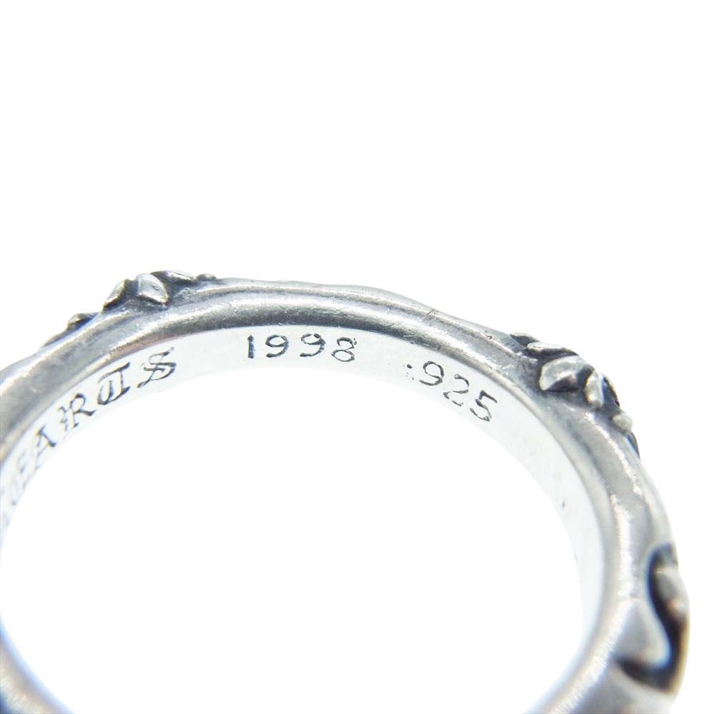 CHROME HEARTS クロムハーツ（原本無） SBT BAND SBT バンド リング シルバー系 22号【中古】