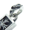 CHROME HEARTS クロムハーツ（原本有） フレームド CHプラス 1ダイヤ チャーム ペンダント トップ　 シルバー系【中古】