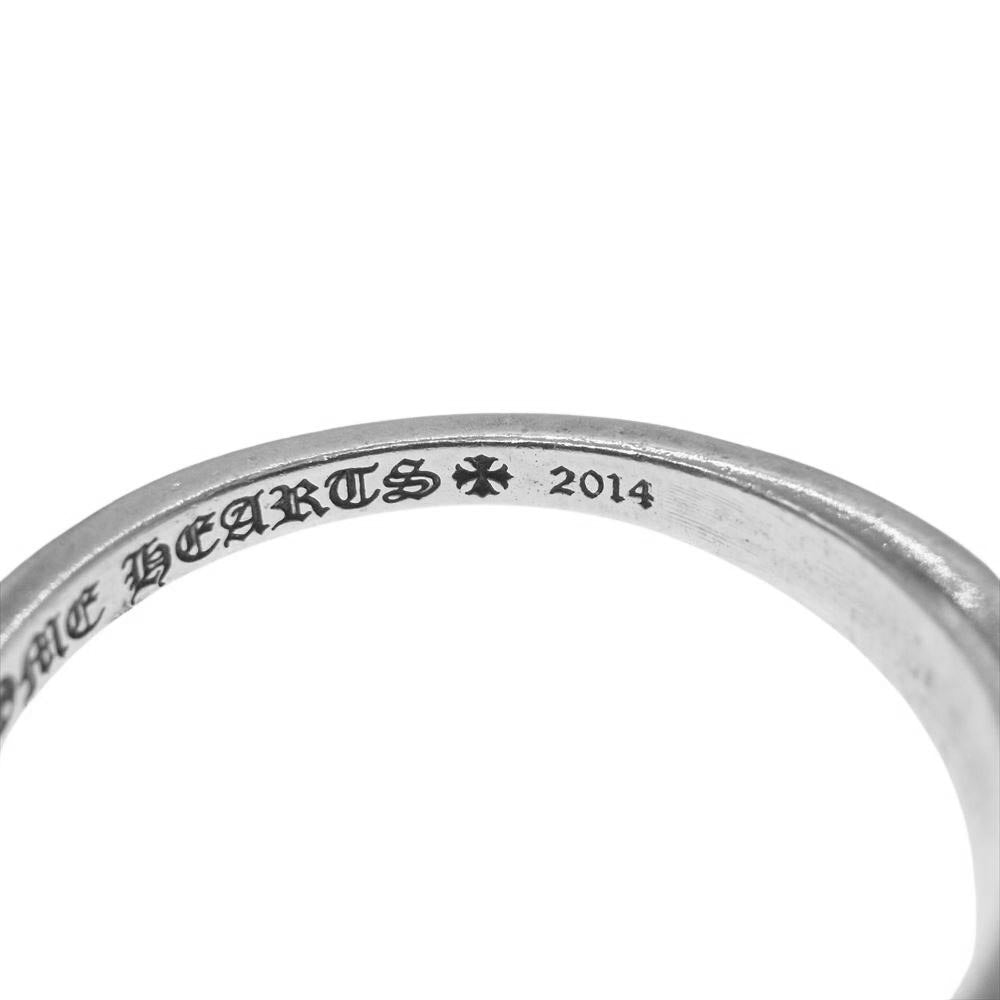 CHROME HEARTS クロムハーツ（原本無） BABY CLASSIC ベイビー クラシック フローラル クロス リング シルバー系 26号【中古】