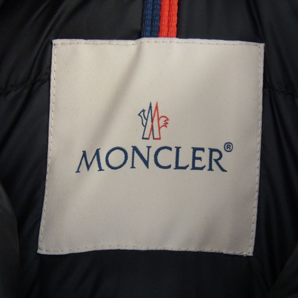 MONCLER モンクレール 21AW G20911C00023 68352 AJA GIUBBOTTO アジャ フーデット ダウン ジャケット コート ダウン コート ブラック系 2【中古】