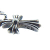 CHROME HEARTS クロムハーツ（原本有） CRS BBYFAT P/D PAVE ベイビーファットクロス パヴェ ダイヤ ペンダント トップ　 シルバー系【中古】