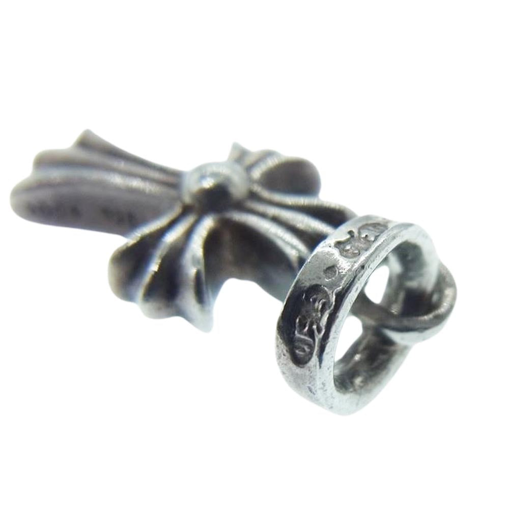 CHROME HEARTS クロムハーツ（原本有） CRS BBYFAT P/D PAVE ベイビーファットクロス パヴェ ダイヤ ペンダント トップ　 シルバー系【中古】