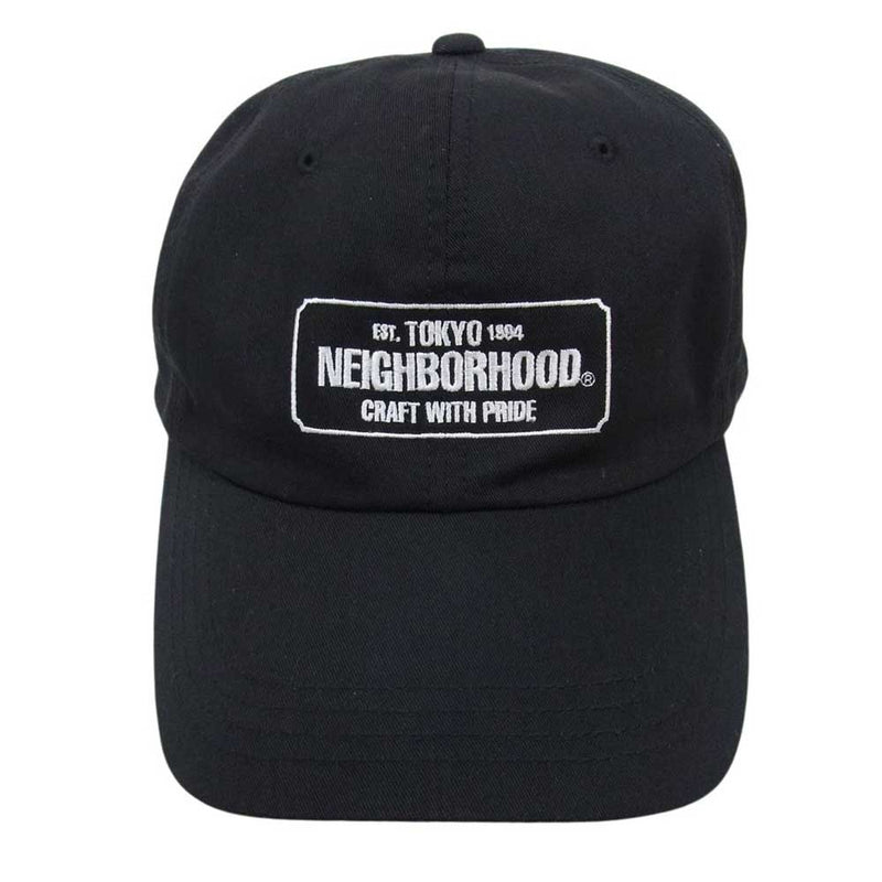 NEIGHBORHOOD ネイバーフッド 22AW 222YGNH-HT05 DAD CAP  キャップ 帽子 ブラック系 F【美品】【中古】