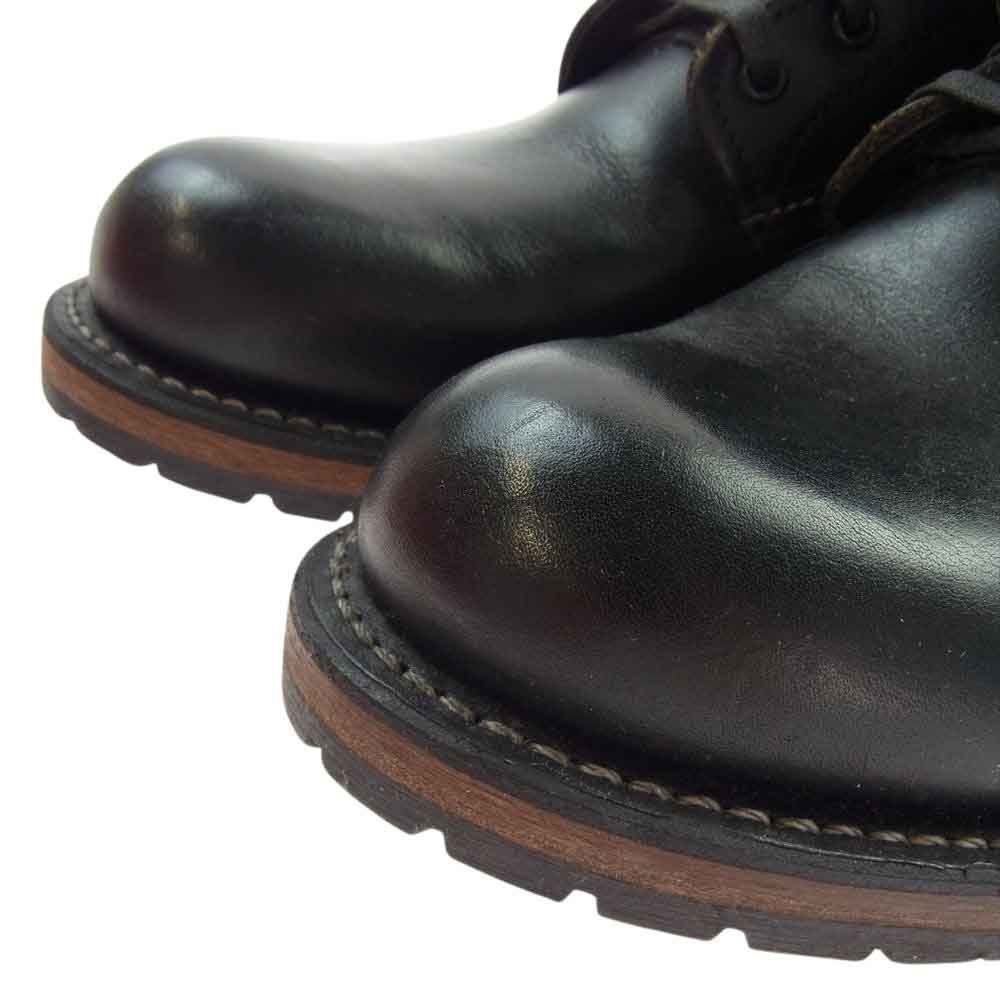 RED WING レッドウィング 9014 USA製 BECKMAN ROUND BOOTS ベックマン ラウンド レザー ブーツ ブラック系 26.5cm【中古】