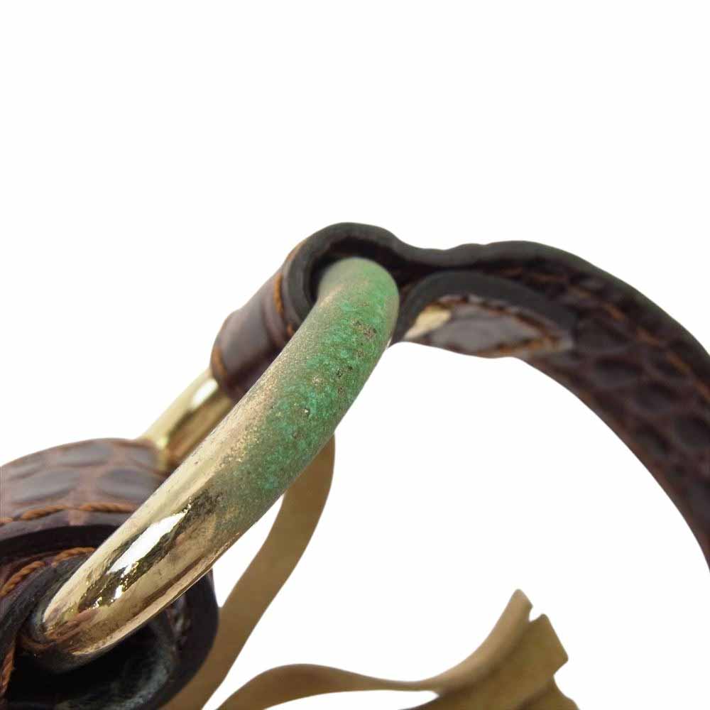 ETRO エトロ ペイズリー柄 ハーフムーン ワンショルダーバッグ ハンドバッグ レッド系 ブラウン系【中古】