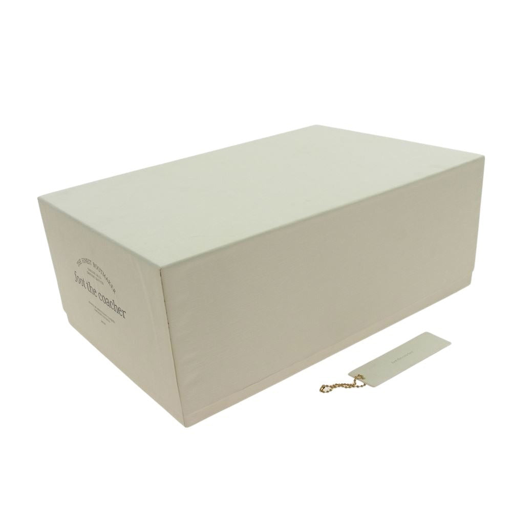 foot the coacher フットザコーチャー FTC1934010 RIDERS BOOTS サイドジップ レザー ライダース ブーツ ブラック系 8【中古】