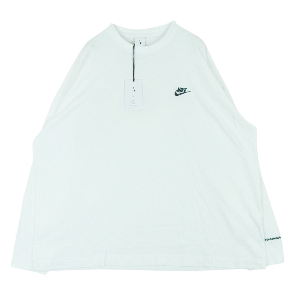 NIKE ナイキ DR0097-100 PEACEMINUSONE PMO L/S Tee ピースマイナスワン ピーエムオー 長袖Tシャツ カットソー ホワイト系 S【新古品】【未使用】【中古】