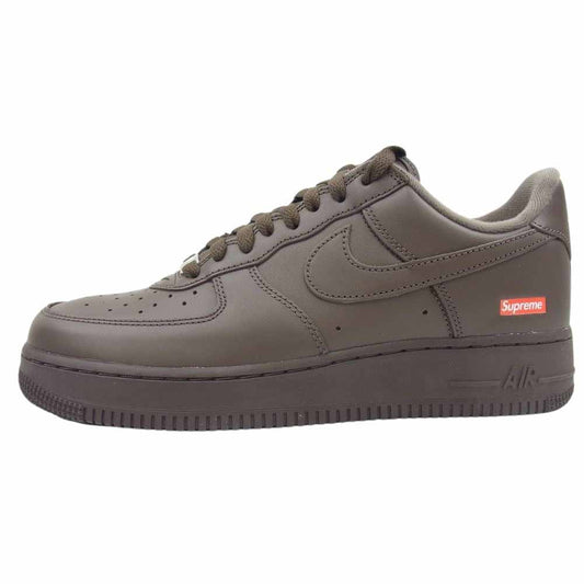 Supreme シュプリーム CU9225-200 × Nike Air Force 1 Low Baroque Brown ナイキ エアフォース1 ロー バロックブラウン スニーカー ブラウン系 26.5cm【新古品】【未使用】【中古】