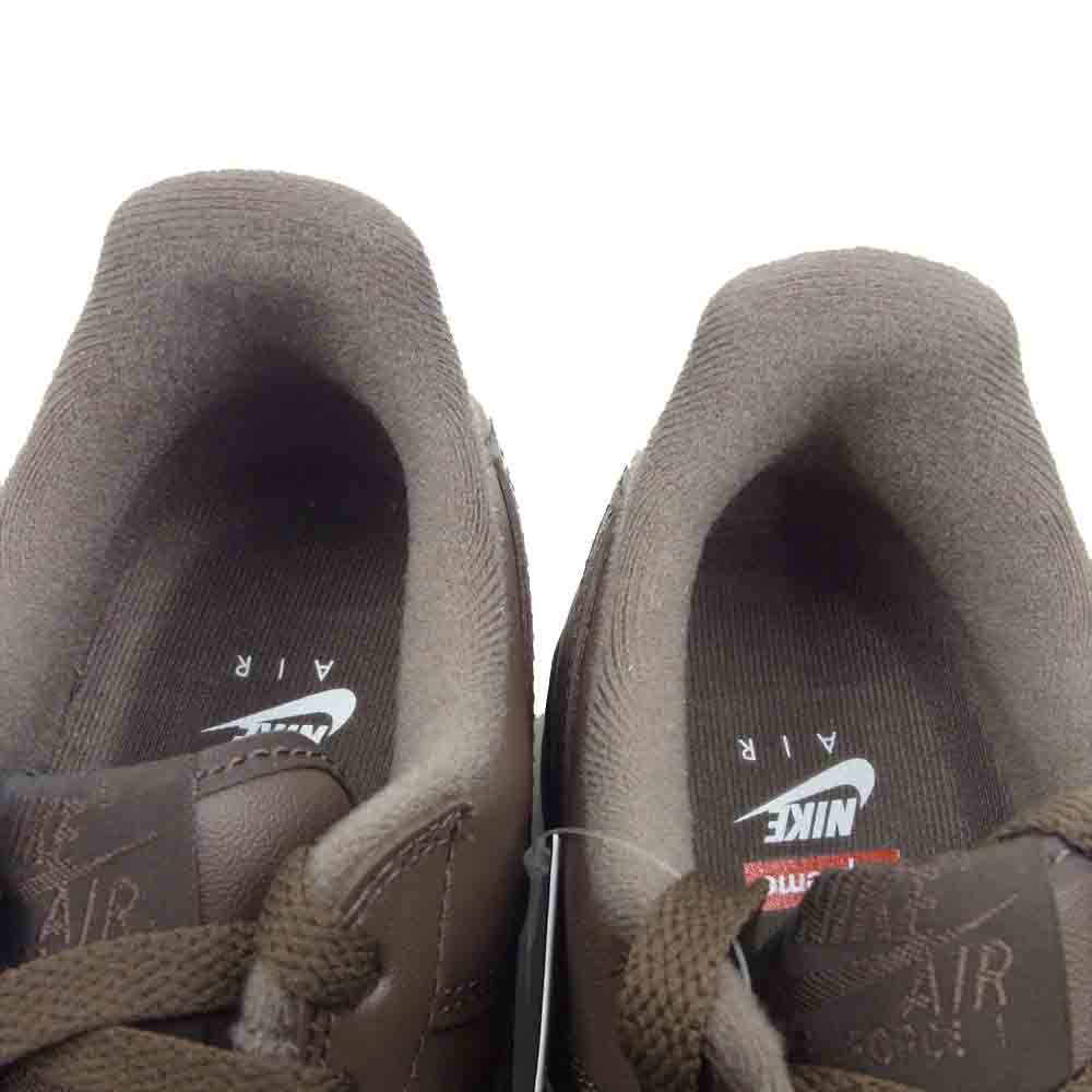 Supreme シュプリーム CU9225-200 × Nike Air Force 1 Low Baroque Brown ナイキ エアフォース1 ロー バロックブラウン スニーカー ブラウン系 26.5cm【新古品】【未使用】【中古】