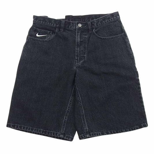 Supreme シュプリーム 24SS × Nike Denim Short Black ナイキ ブラック デニム ショーツ ブラック系 M【新古品】【未使用】【中古】