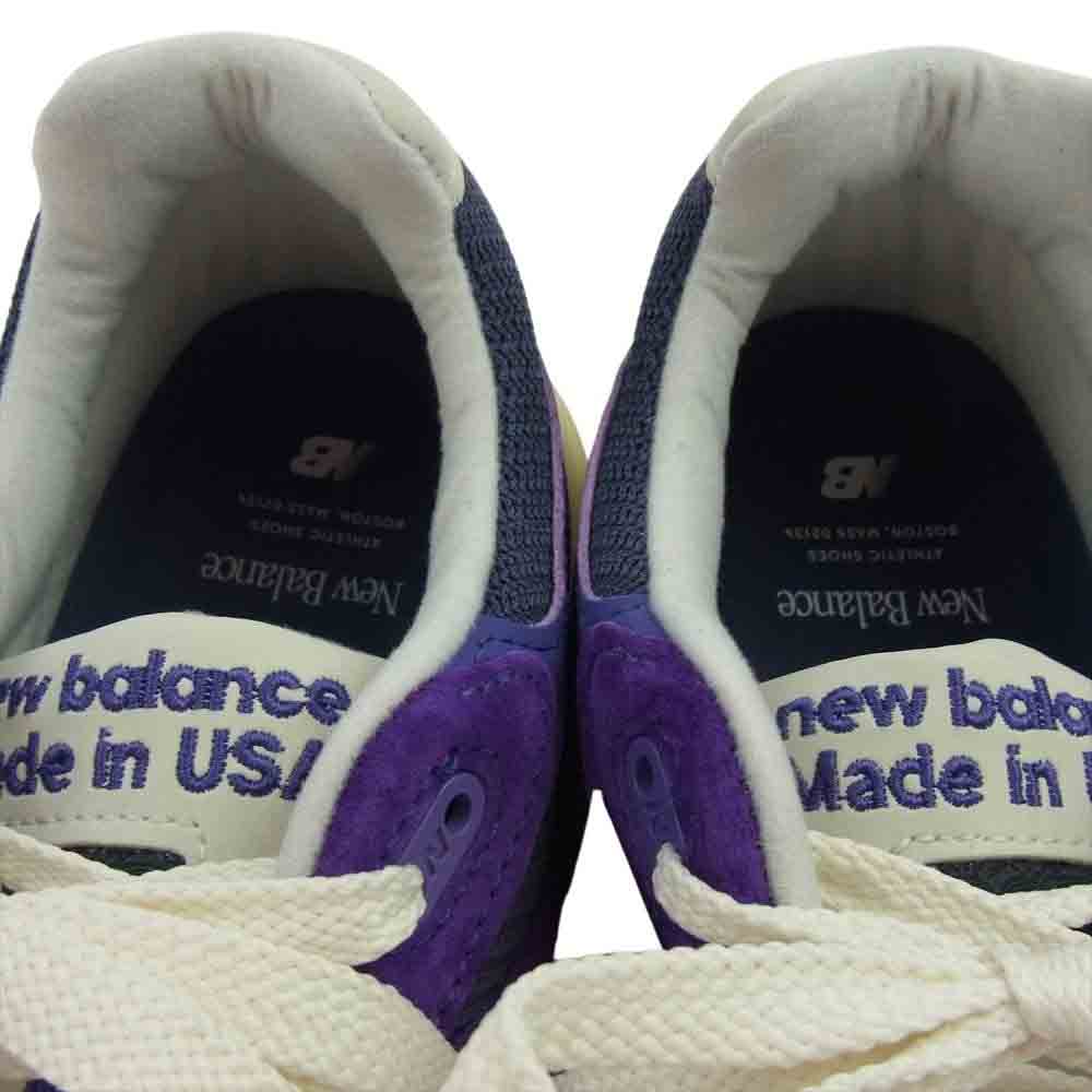 NEW BALANCE ニューバランス U993PG USA製 993 Teddy Santis Interstellar インターステラー スエード メッシュ スニーカー パープル系 26.5cm【新古品】【未使用】【中古】