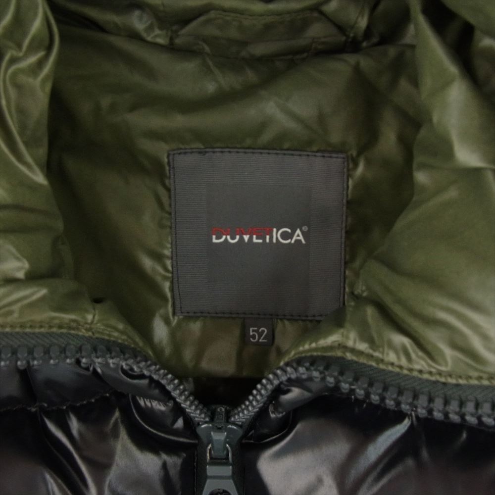 DUVETICA デュベティカ U.2261.00 国内正規品 Aristeo アリステオ ダウン ベスト ジャケット パーカー ブラック系 52【中古】