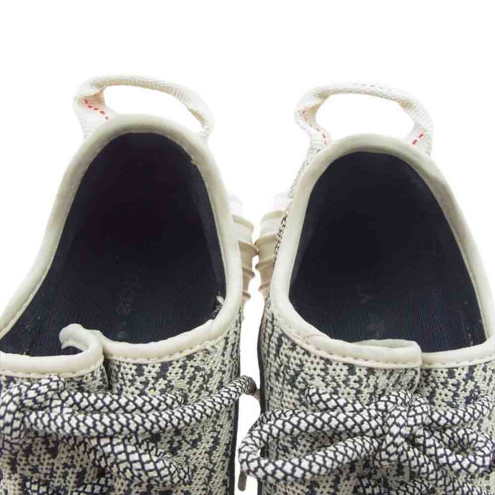 YEEZY BOOST イージーブースト AQ4832 イージーブースト 350 スニーカー ホワイト ブラック系 ベージュ系 25cm【中古】