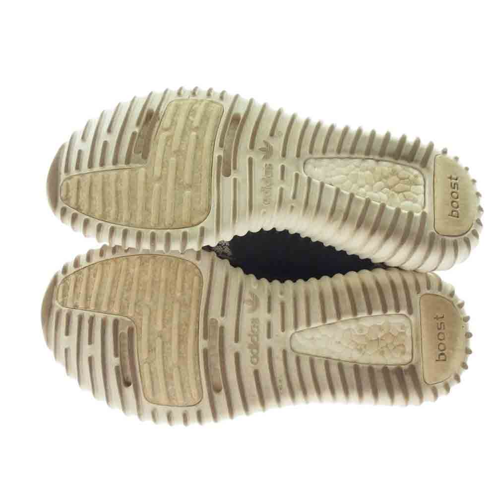 YEEZY BOOST イージーブースト AQ4832 イージーブースト 350 スニーカー ホワイト ブラック系 ベージュ系 25cm【中古】