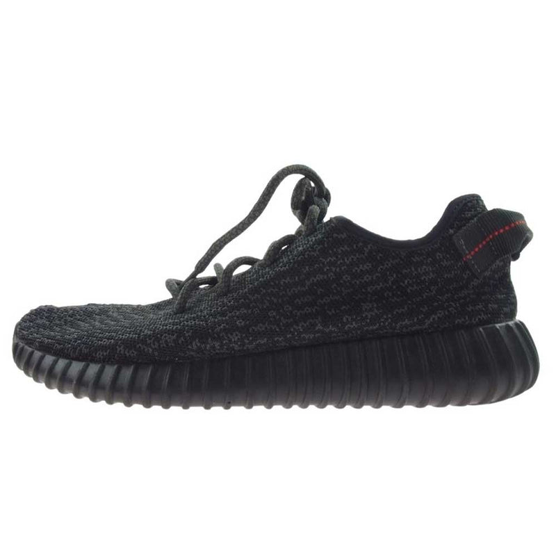 YEEZY BOOST イージーブースト AQ2659 イージーブースト 350 スニーカー ブラック ブラック系 25cm【中古】