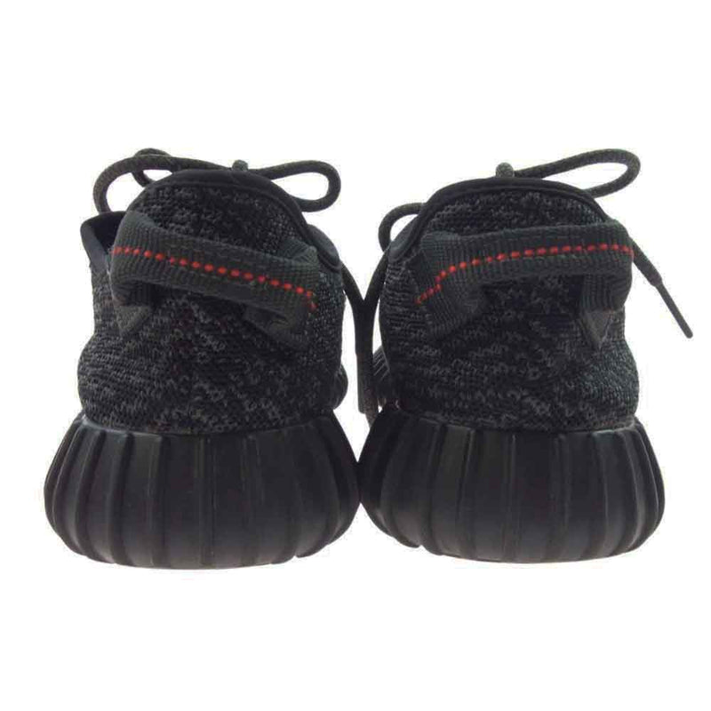 YEEZY BOOST イージーブースト AQ2659 イージーブースト 350 スニーカー ブラック ブラック系 25cm【中古】