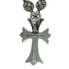 CHROME HEARTS クロムハーツ（原本無） #1 CRSBL CHN SML CH CRS クロスボールチェーン スモールCHクロス ネックレス シルバー系【中古】