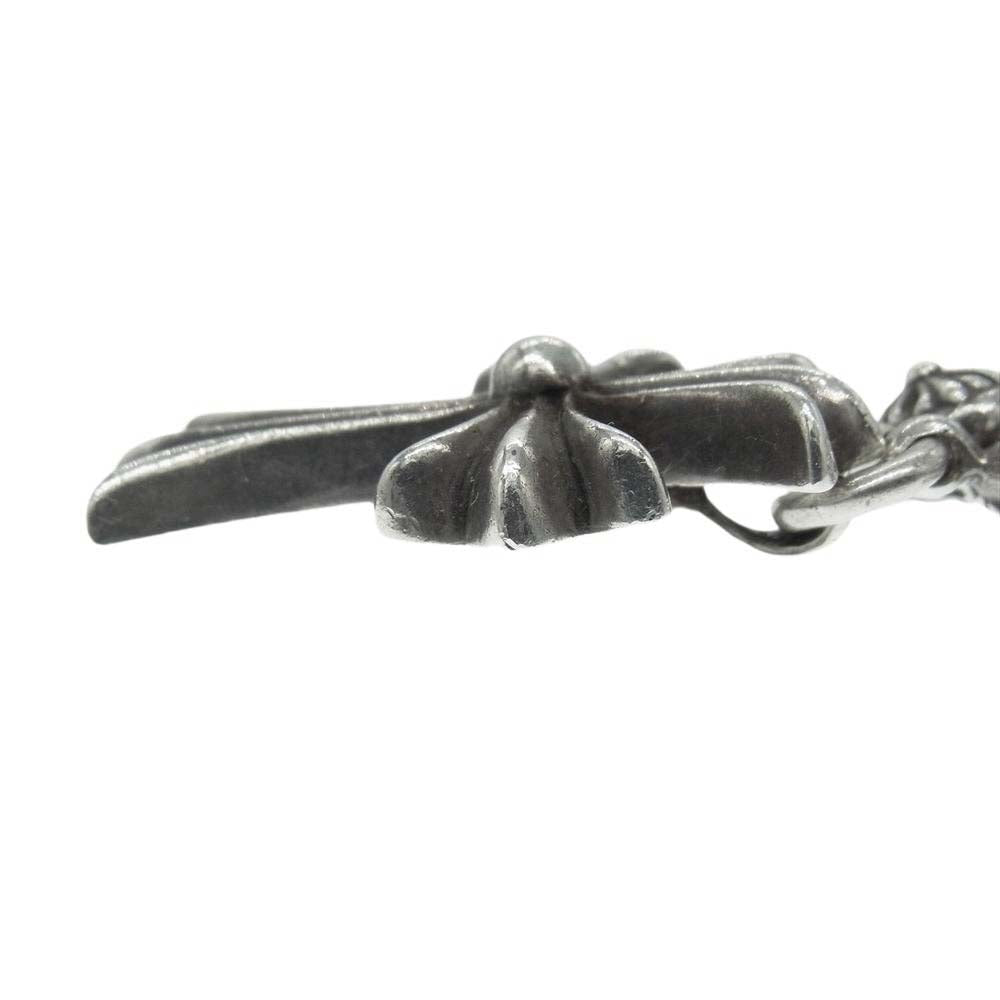 CHROME HEARTS クロムハーツ（原本無） #1 CRSBL CHN SML CH CRS クロスボールチェーン スモールCHクロス ネックレス シルバー系【中古】