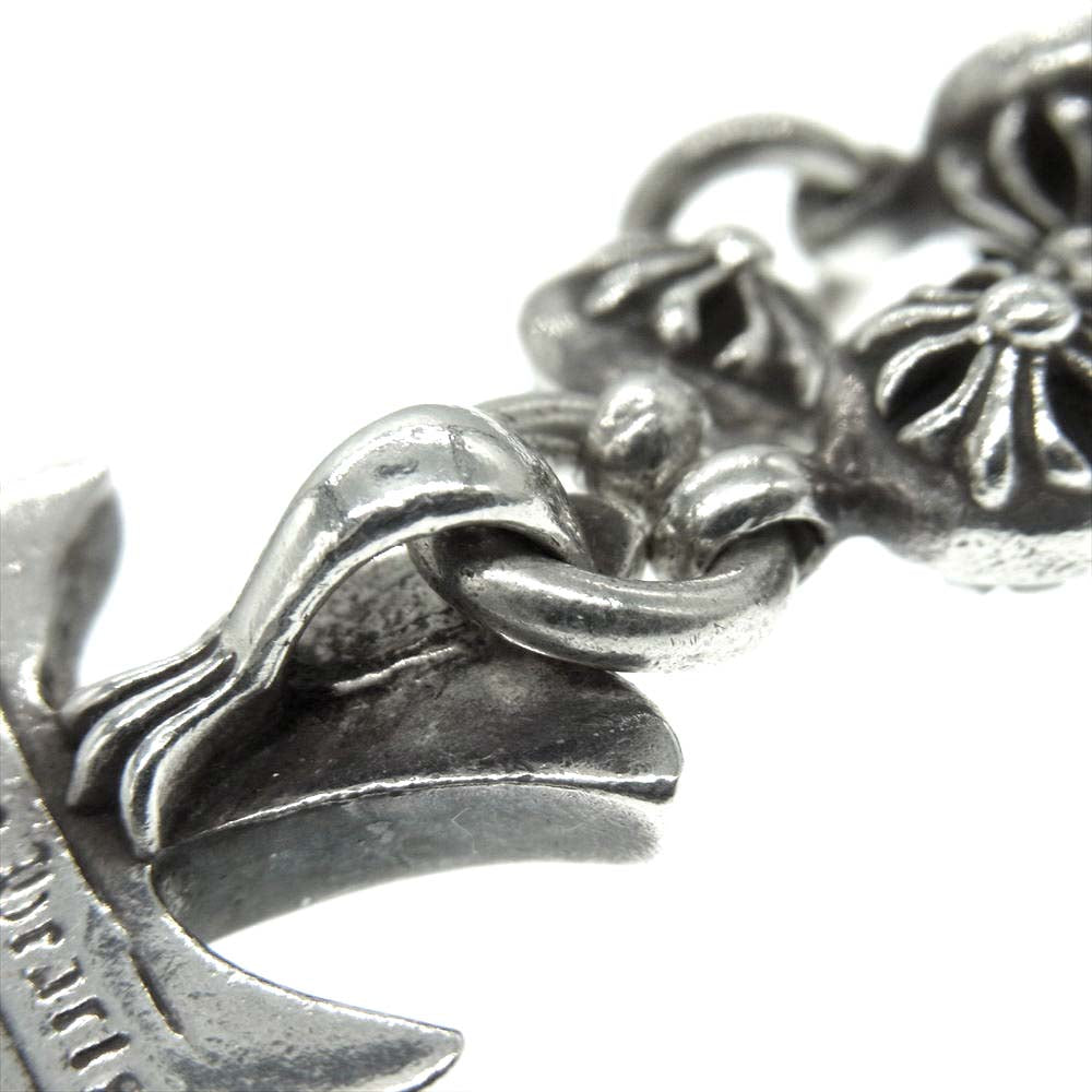 CHROME HEARTS クロムハーツ（原本無） #1 CRSBL CHN SML CH CRS クロスボールチェーン スモールCHクロス ネックレス シルバー系【中古】