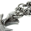 CHROME HEARTS クロムハーツ（原本無） #1 CRSBL CHN SML CH CRS クロスボールチェーン スモールCHクロス ネックレス シルバー系【中古】