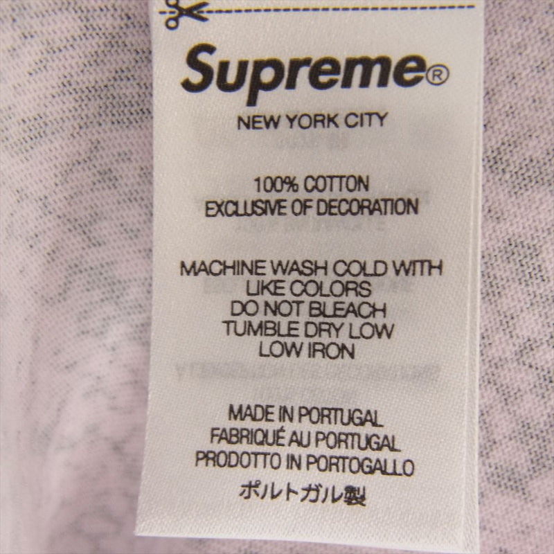 Supreme シュプリーム 24SS Small Box Tee Snake スモール ボックス 半袖 Tシャツ スネーク ライトピンク系 L【美品】【中古】