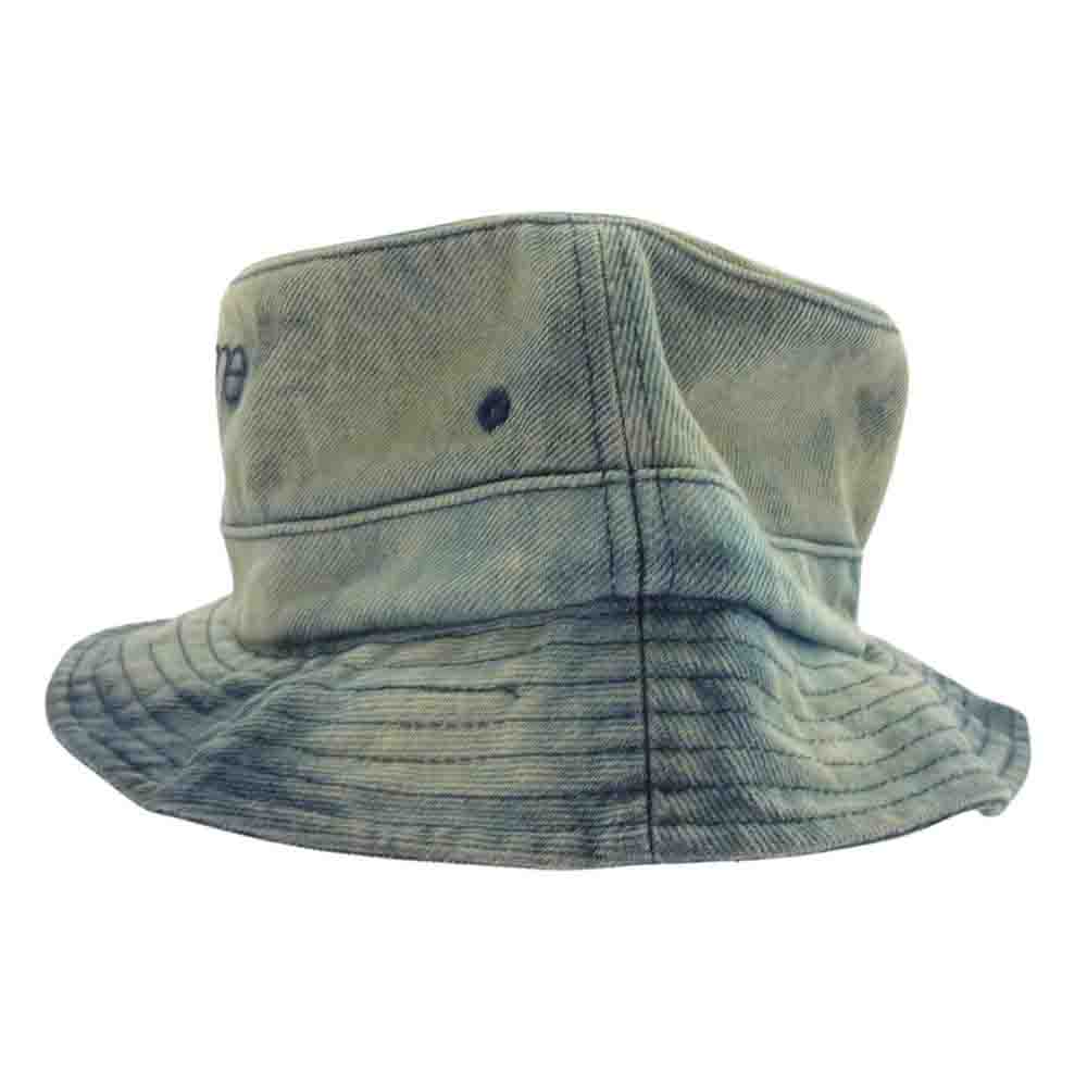 Supreme シュプリーム 24SS Chino Twill Crusher Hat チノ ツイル クラッシャー ハット インディゴブルー系 M/L【美品】【中古】