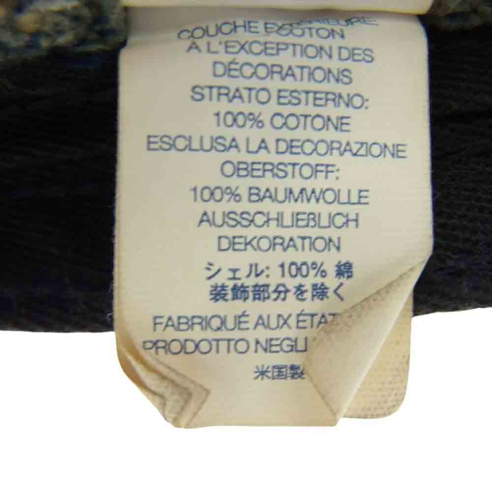 Supreme シュプリーム 24SS Chino Twill Crusher Hat チノ ツイル クラッシャー ハット インディゴブルー系 M/L【美品】【中古】