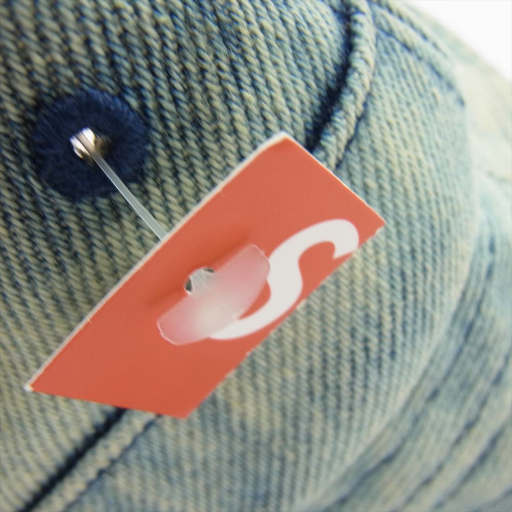 Supreme シュプリーム 24SS Chino Twill Crusher Hat チノ ツイル クラッシャー ハット インディゴブルー系 M/L【美品】【中古】