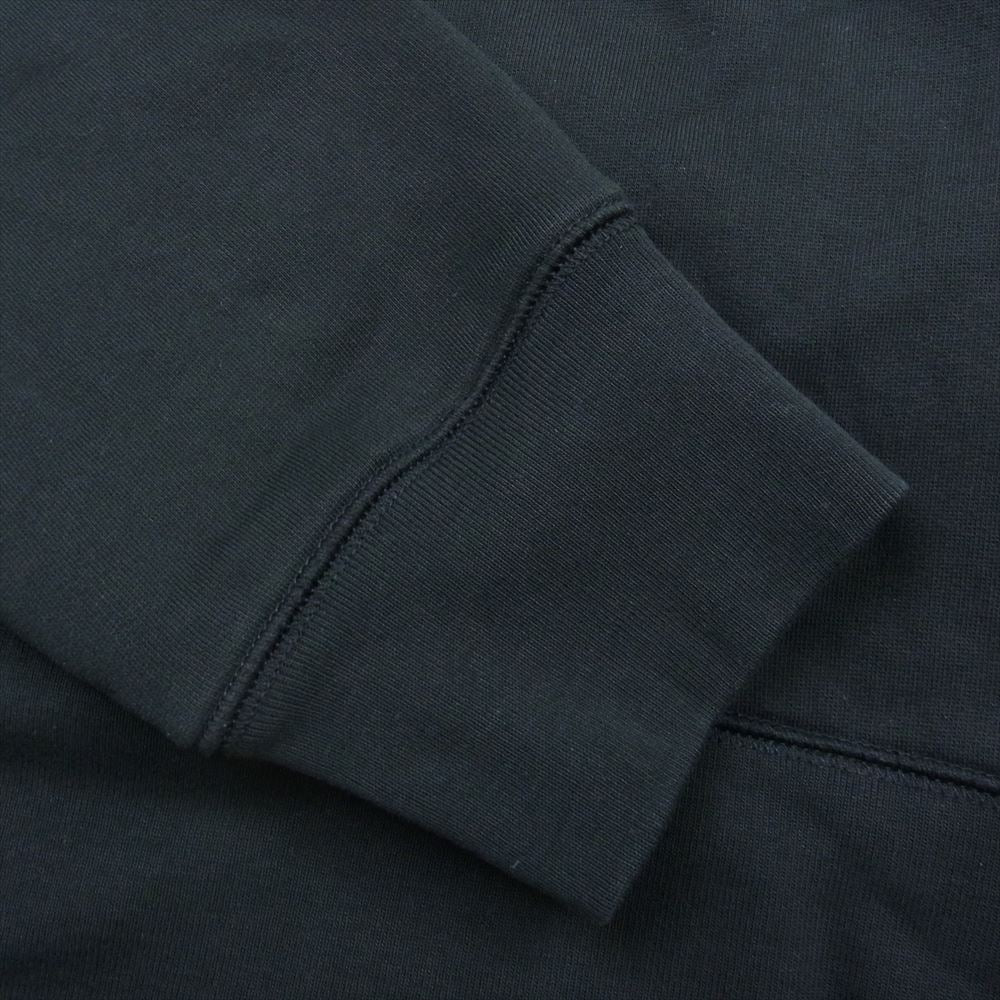 ACNE STUDIOS アクネストゥディオズ 17SS FILE PSS17 クルーネック 切替 スウェット トレーナー ブラック系 M【中古】