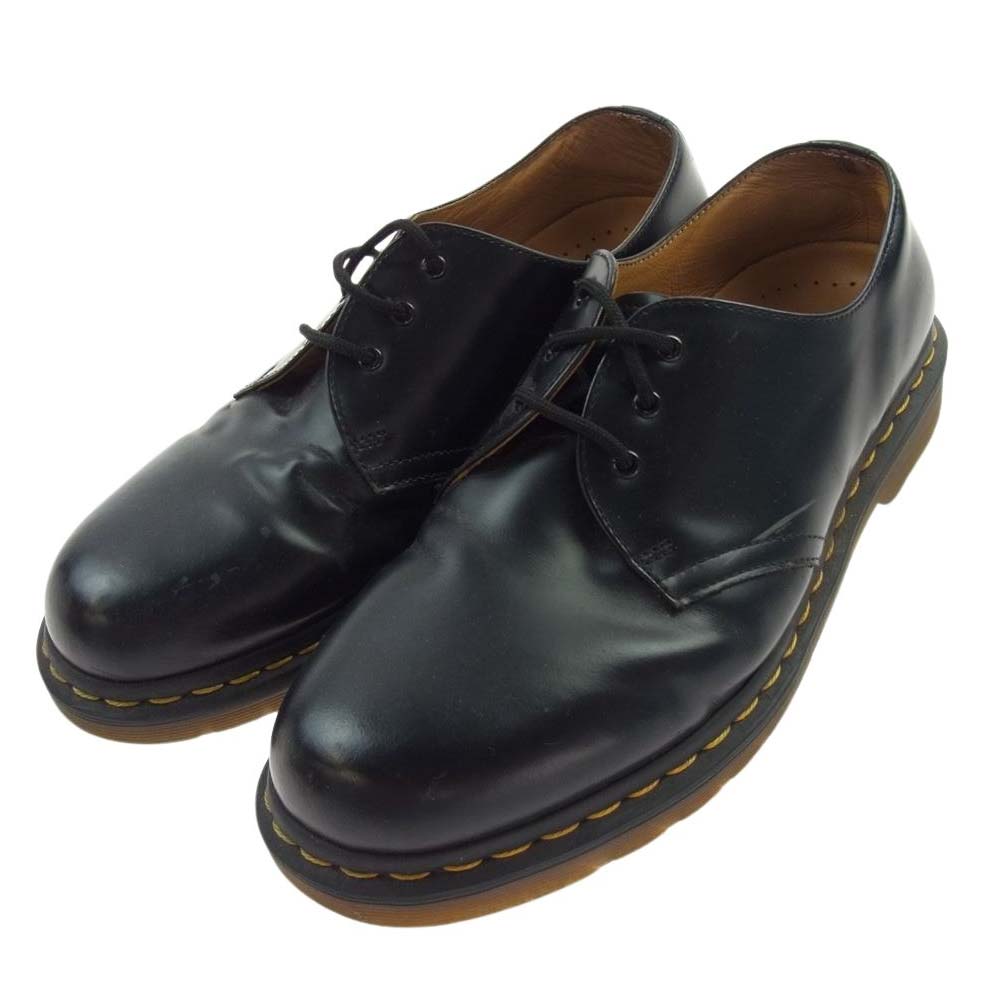 Dr.Martens ドクターマーチン 1461 3EYE GIBSON SHOES 3ホール ギブソン シューズ ブラック系 US10【中古】