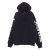 Supreme シュプリーム 18SS Sideline Hooded Sweatshirt サイドライン ロゴ スウェット パーカー ブラック系 L【中古】