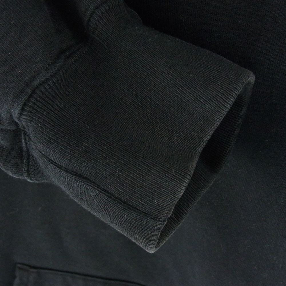 Supreme シュプリーム 18SS Sideline Hooded Sweatshirt サイドライン ロゴ スウェット パーカー ブラック系 L【中古】
