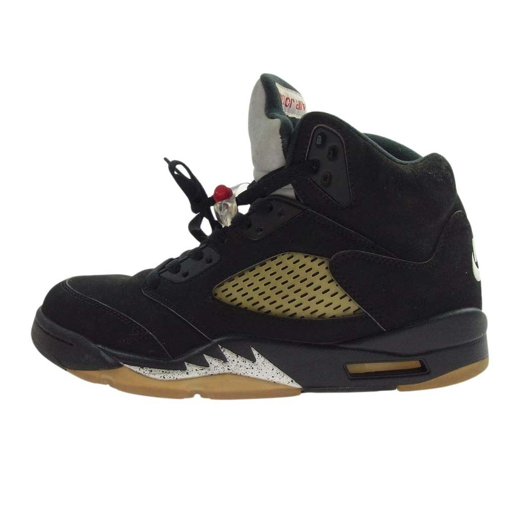 NIKE ナイキ 845035-003 Air Jordan 5 Retro OG エアジョーダン5 レトロ OG ハイカット スニーカー ブラック系 25cm【中古】