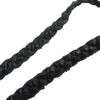 CHROME HEARTS クロムハーツ（原本無） LEATHER BRAID スクロール レザー ブレード ネックレス ブラック系【中古】