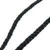 CHROME HEARTS クロムハーツ（原本無） LEATHER BRAID スクロール レザー ブレード ネックレス ブラック系【中古】