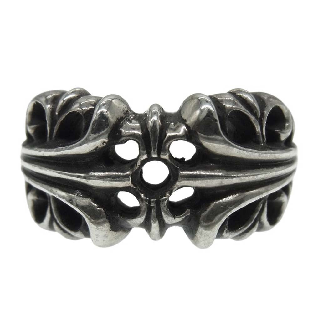 CHROME HEARTS クロムハーツ（原本無） K&T リング シルバー系 17号【中古】