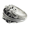 CHROME HEARTS クロムハーツ（原本無） K&T リング シルバー系 17号【中古】
