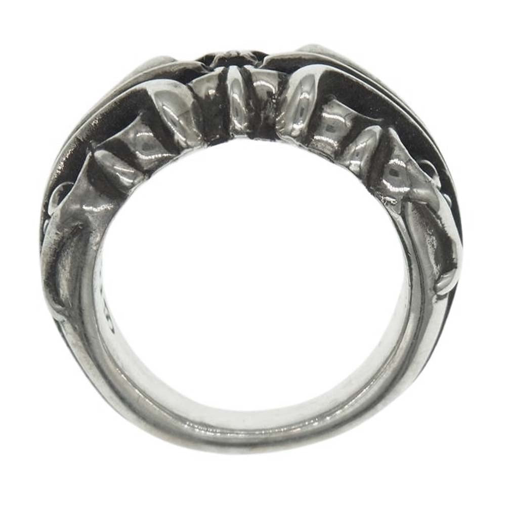 CHROME HEARTS クロムハーツ（原本無） K&T リング シルバー系 17号【中古】