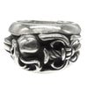 CHROME HEARTS クロムハーツ（原本無） DAGGER HEART ダガー ハート リング シルバー系 19号【中古】
