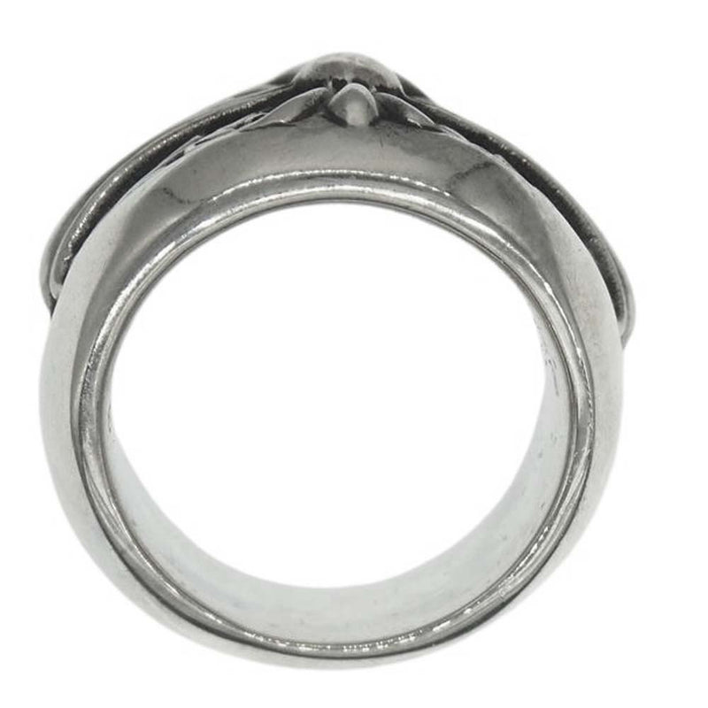 CHROME HEARTS クロムハーツ（原本無） CLASSIC OVAL クラシック オーバル クロス リング シルバー系 21.5号【中古】